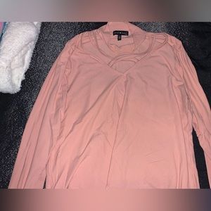 Cut neck design really cute shirt size xxl